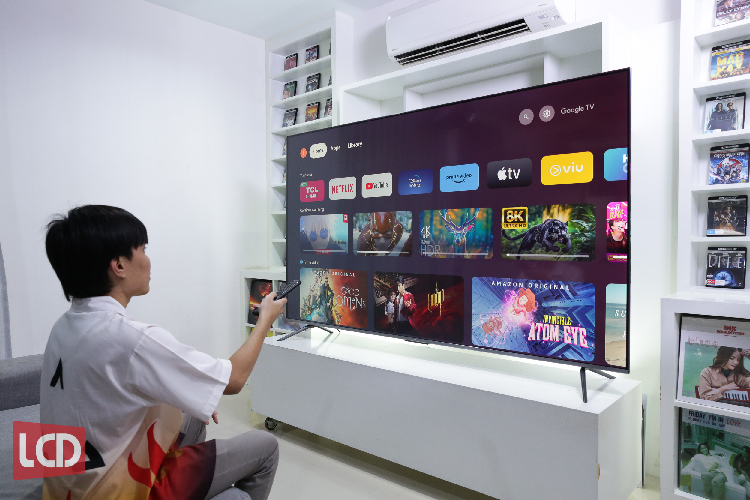 รีวิว TCL 85C645 Google TV จอใหญ่ แอปฯ เพียบ ดูหนังเพลิน ดูซีรีส์สบาย ...